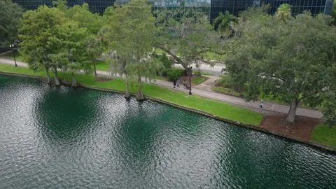 Orlando Lake Eola 29 Stock Footage 276996300
