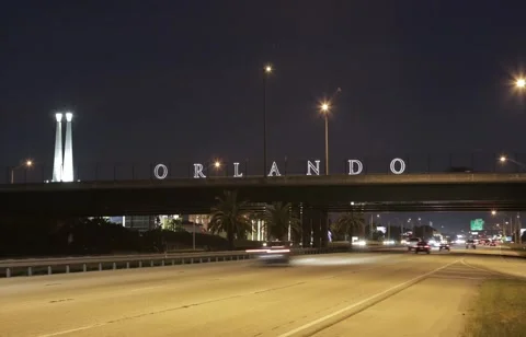 Orlando sign Stock Footage 58913224