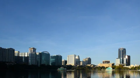 Orlando Skyline Stock Footage 38958036