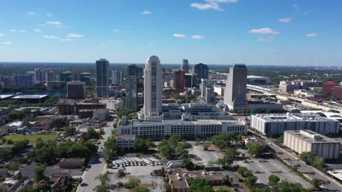 Orlando Skyline Stock Footage 218394654