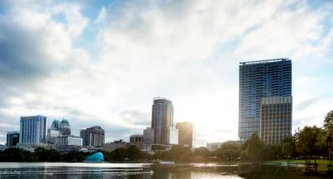 Orlando at Sunset Stock Photos