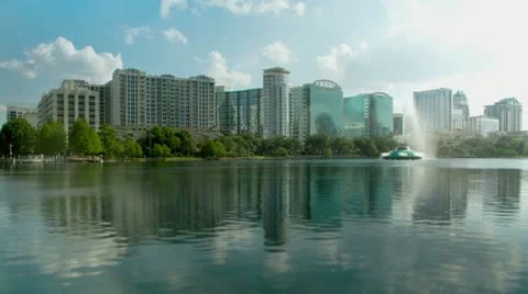 Orlando Time Lapse Stock Footage 10960728