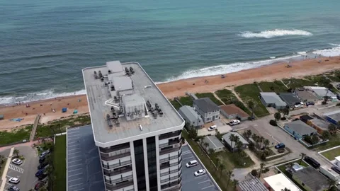 Ormand Beach front Drone 2 Vídeo Stock 247370981