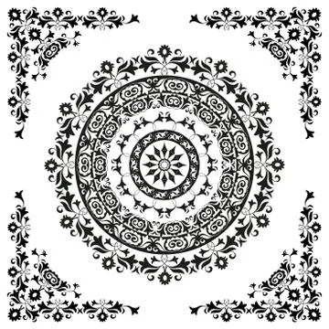 Ornament 01 Stock Illustration