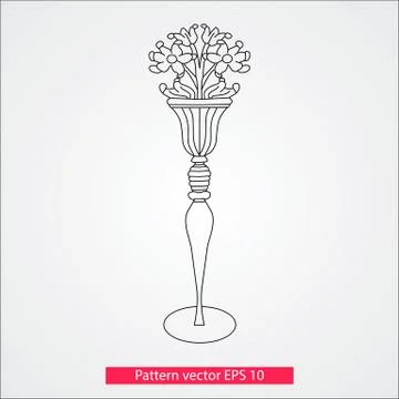 Ornament and decor, design elements. Decoration of the page. Vector illustration Stock Illustration