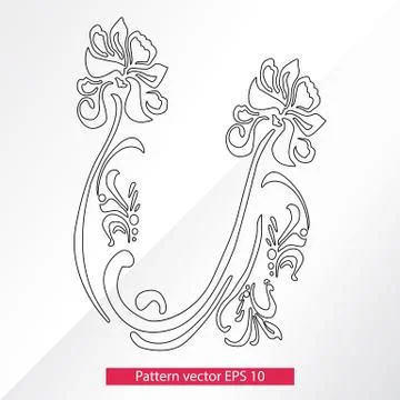 Ornament and decor, design elements. Decoration of the page. Vector illustration Stock Illustration