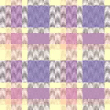Ornament background tartan vector, styled plaid texture textile. Harmony se.. Stockillustratie