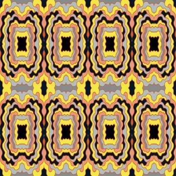 Ornament beautiful seamless pattern with mandala. vector illustration Stock Illustration