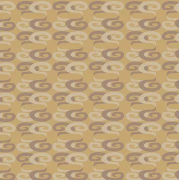 Ornament in brown tones Stock Illustration