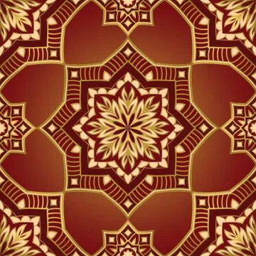 Ornament for carpet. Stock Illustration