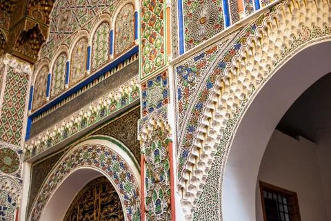 Ornament on the ceiling Stock Photos