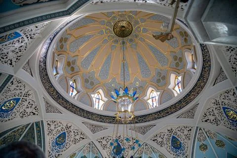 Ornament on the ceiling Stock Photos