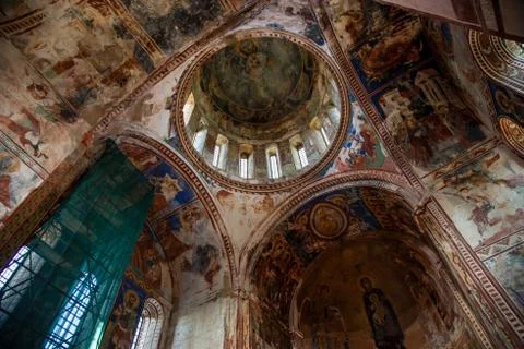 Ornament on the ceiling Stock Photos