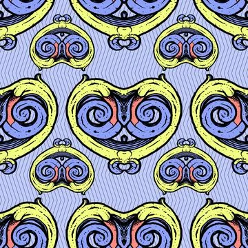 Ornament colorful pattern vector tile Stock-Illustration