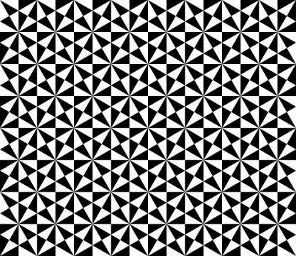 Ornament with elements of black and white colors Stock Illustration