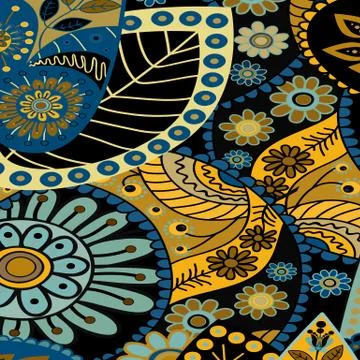 Ornament Ethnic Pattern Style Background. Vector Eps10 Illustrazione stock