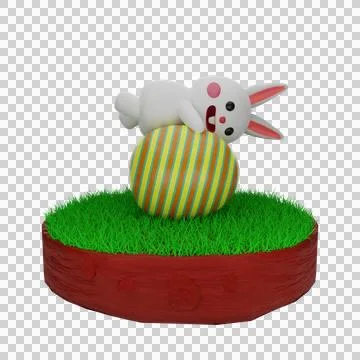 Ornament event easter day Stock Illustration