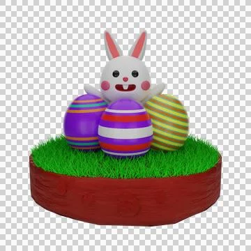 Ornament event easter day Stock Illustration