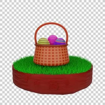 Ornament event easter day Stock Illustration