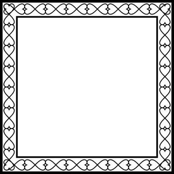 Ornament frames Stock Illustration