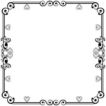 Ornament frames 스톡 일러스트