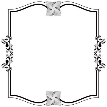 Ornament frames 스톡 일러스트