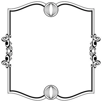 Ornament frames Stock Illustration