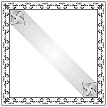 Ornament Frames 스톡 일러스트