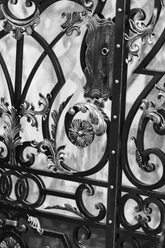 Ornament  from iron Stock Photos