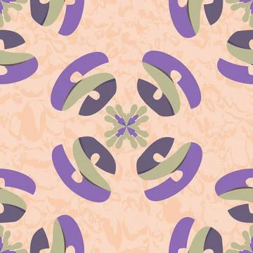 Ornament letter Stock Illustration