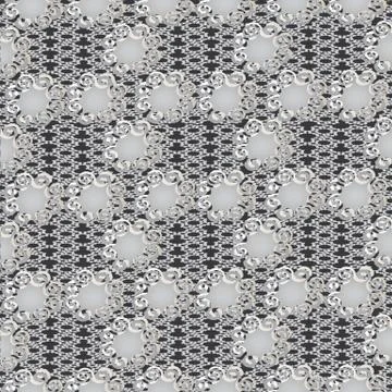 Ornament with mesh Stock Illustration