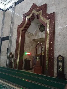 Ornament in the mosque Stock Photos