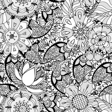 Ornament Pattern Illustrazione stock