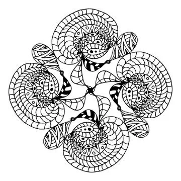 Ornament Pattern Stock Illustration