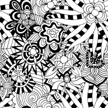 Ornament Pattern Stock Illustration