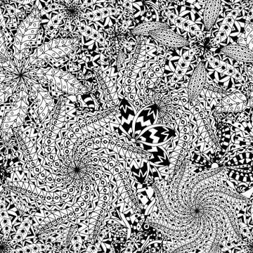 Ornament Pattern Illustrazione stock