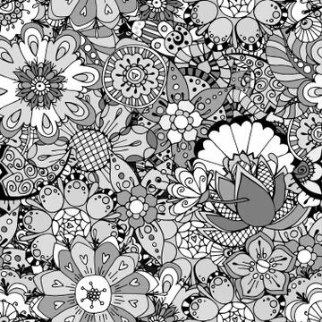 Ornament Pattern Illustrazione stock