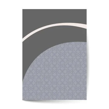 Ornament pattern page cover layouts for wedding, menu, book template design Stock Illustration
