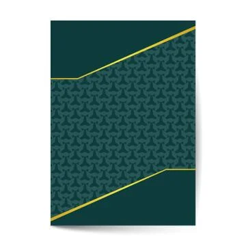 Ornament pattern page cover layouts for wedding, menu, book template design 스톡 일러스트