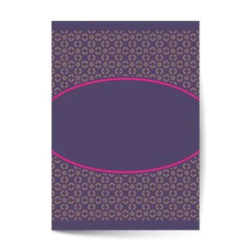 Ornament pattern page cover layouts for wedding, menu, book template design 스톡 일러스트