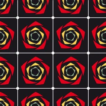 Ornament pattern vector tile イラスト素材