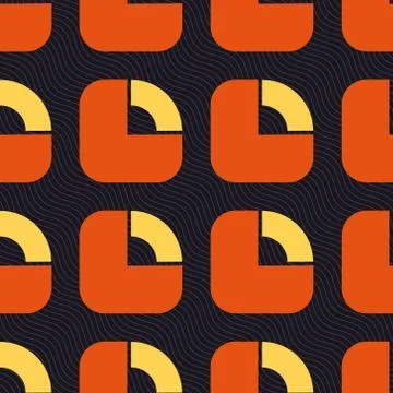 Ornament pattern vector tile Stock Illustration