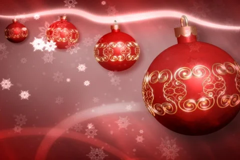 Ornament red Stock Footage 571551