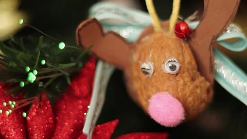 Ornament reindeer Vidéo 257933830