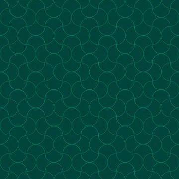 Ornament seamless geometric pattern. Green linear pattern. Wallpapers, text.. Stock-Illustration