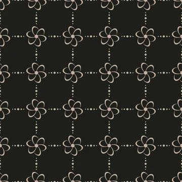 Ornament seamless pattern design for background or wallpaper Illustrazione stock