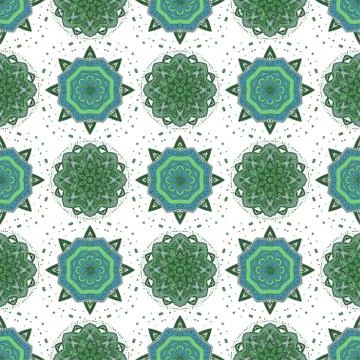 Ornament. Seamless vector pattern. Stock Illustration