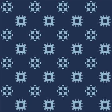 Ornament Seamless Vector Pattern - Repeating ornament for textile, wraping paper Stock Illustration