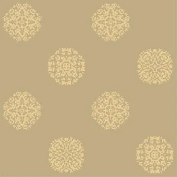 Ornament Seamless Vector Pattern - Repeating ornament for textile, wraping paper イラスト素材