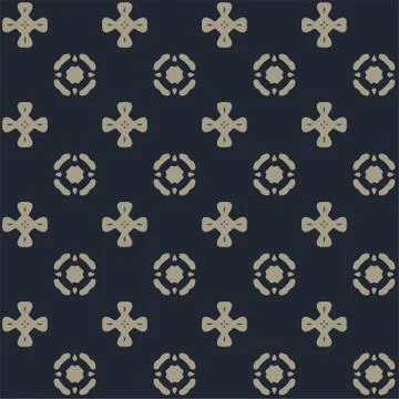 Ornament Seamless Vector Pattern - Repeating ornament for textile, wraping paper イラスト素材